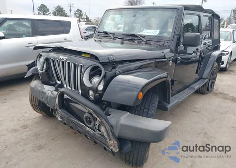 2017 Jeep Wrangler Unlimited Sahara 4X4 from USA, damaged, VIN 1C4BJWEG9HL505642